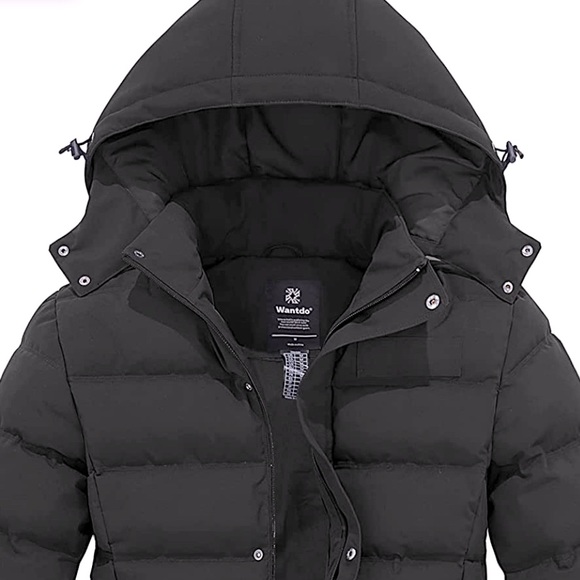 Men's Hooded Puffer Jacket - Picture 2 of 7
